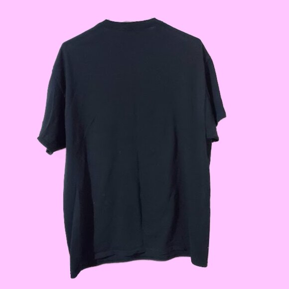 333 I'm Only Half Bad Salem Massachusetts Novelty Graphic T-Shirt - Picture 2 of 5